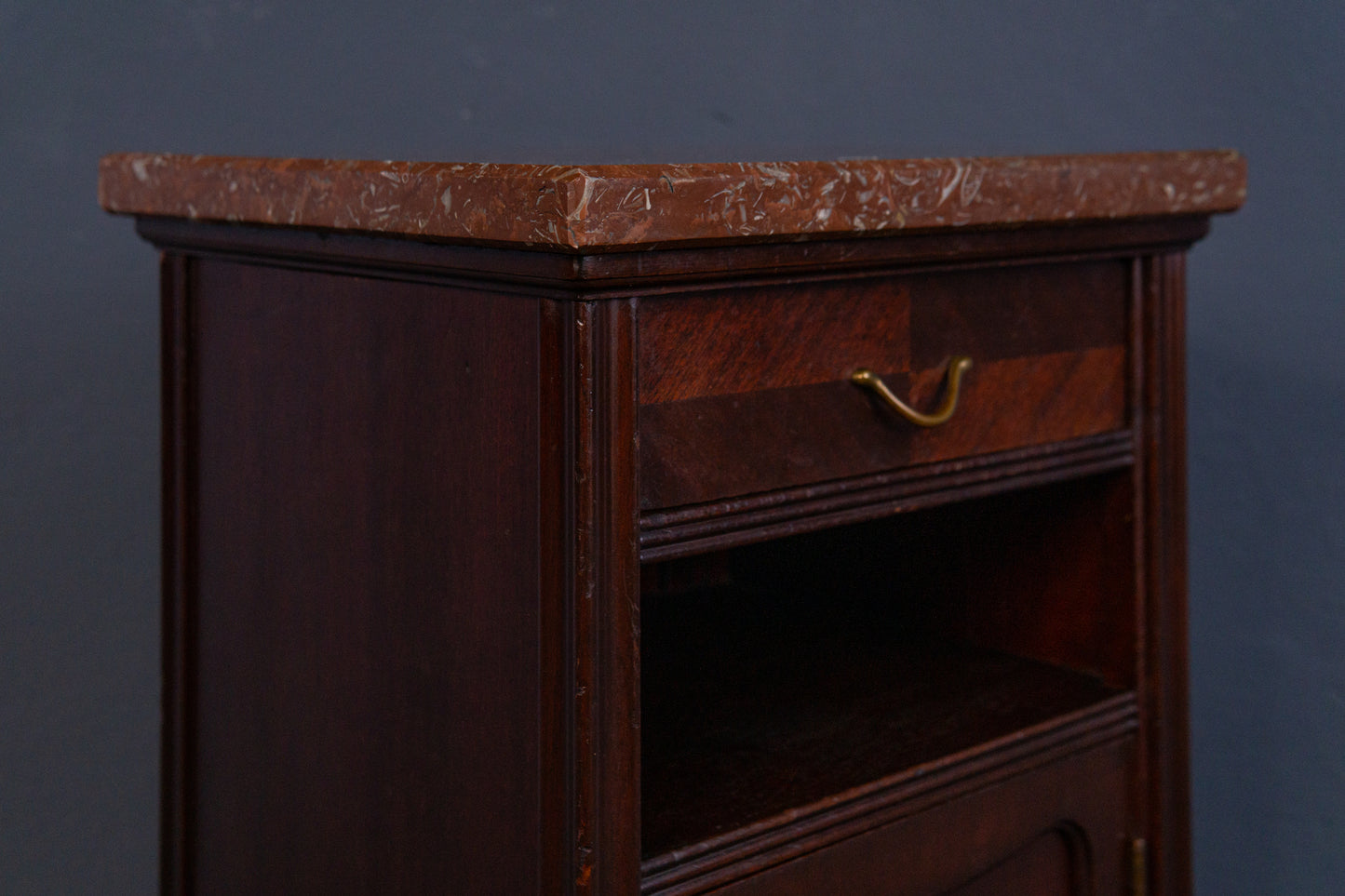 paar Nachtschränke Kommode Schrank Tisch Regal Alt Antik MÖBLINGER 2407_0406