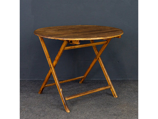 Tisch Klapptisch Rund Table Garten Balkon Alt Antik 2205_2502