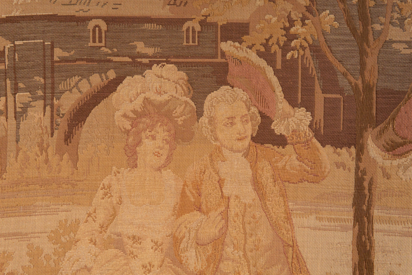 Wandteppich 188x149 Gobelin Gemälde Tapisserie Bild Antik MÖBLINGER 2407_0903