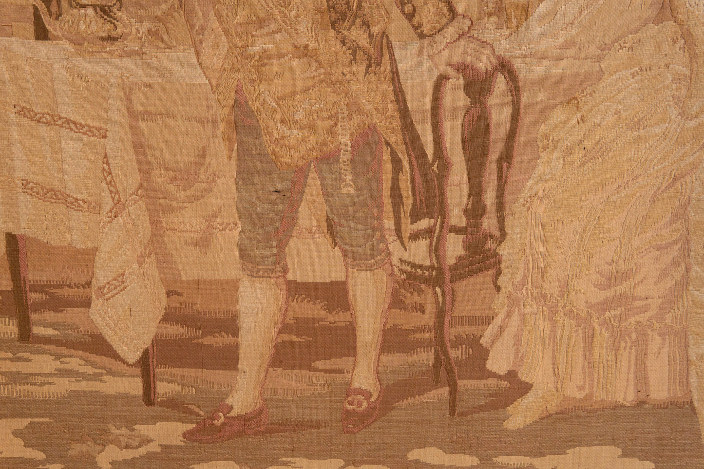Wandteppich 188x149 Gobelin Gemälde Tapisserie Bild Antik MÖBLINGER 2407_0903
