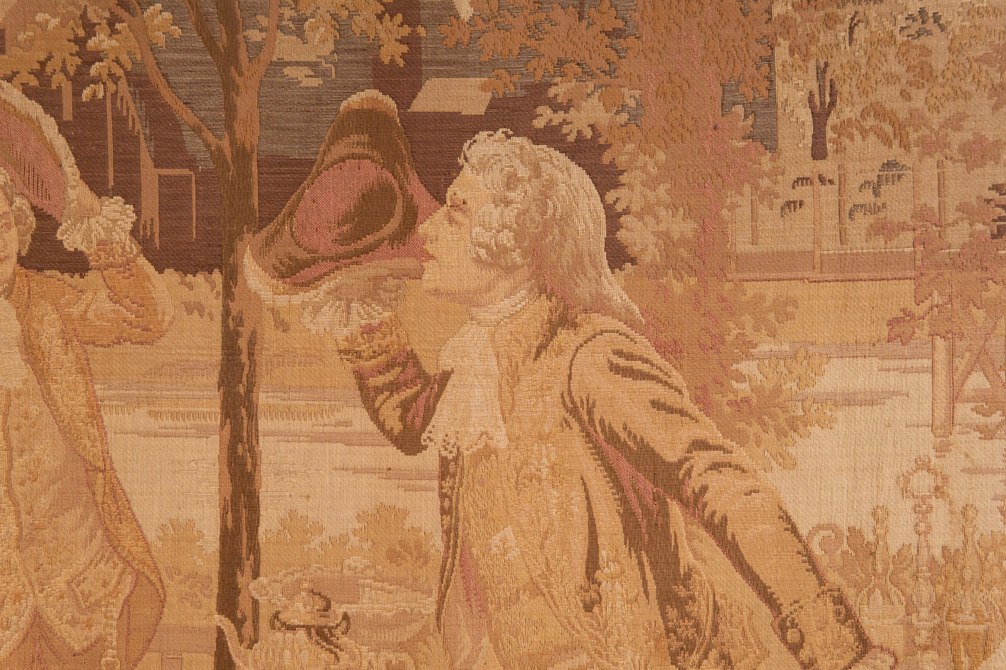 Wandteppich 188x149 Gobelin Gemälde Tapisserie Bild Antik MÖBLINGER 2407_0903