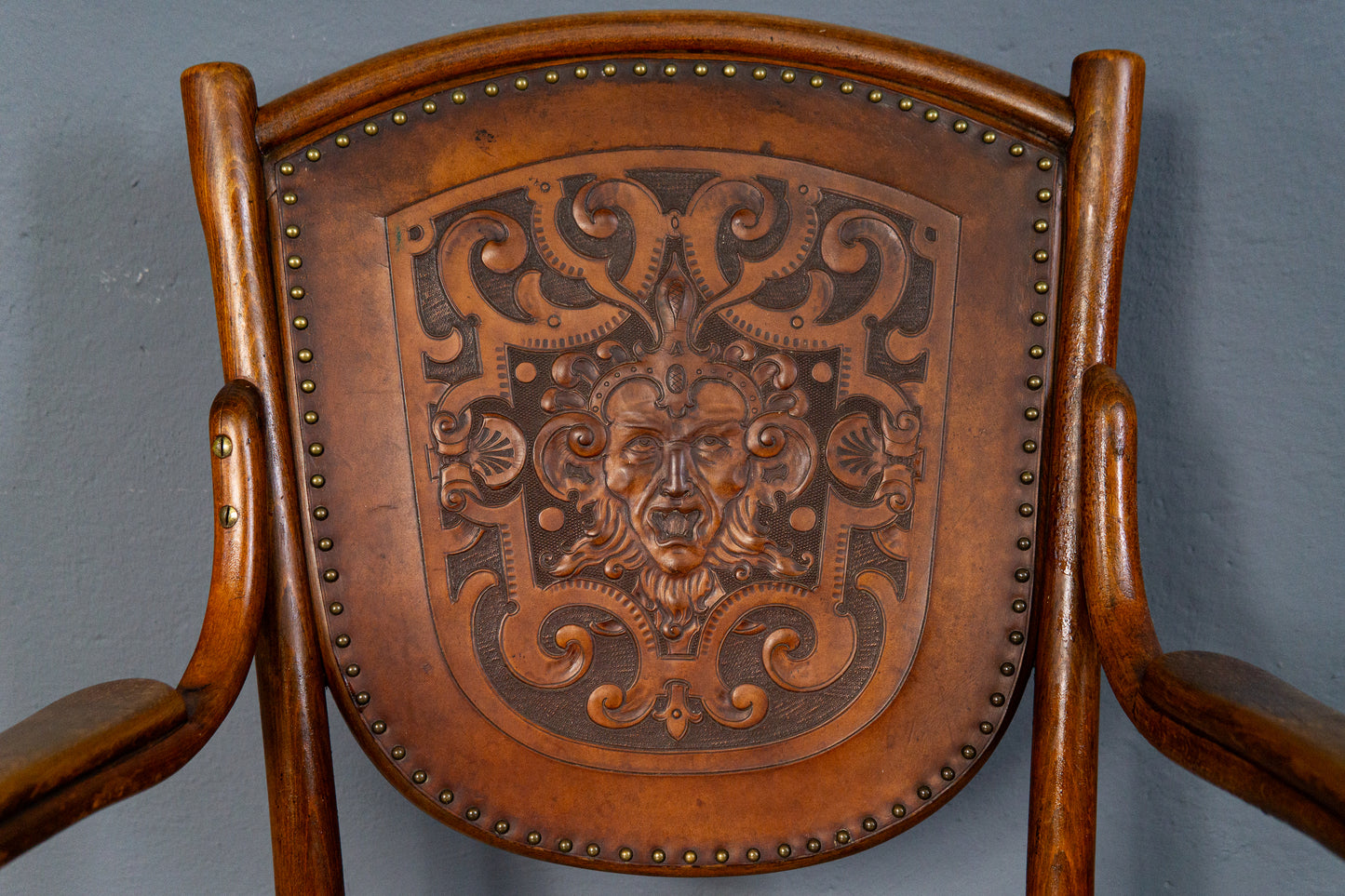 Armlehnenstuhl Stuhl Sessel Antik THONET Tisch Vintage MÖBLINGER 2502_1902