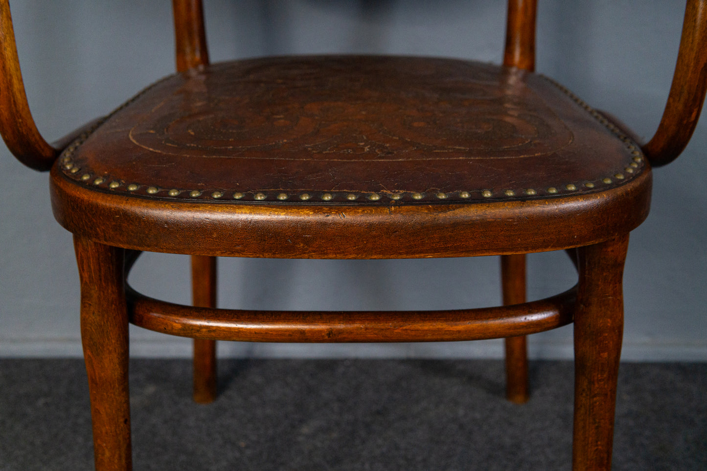 Armlehnenstuhl Stuhl Sessel Antik THONET Tisch Vintage MÖBLINGER 2502_1902