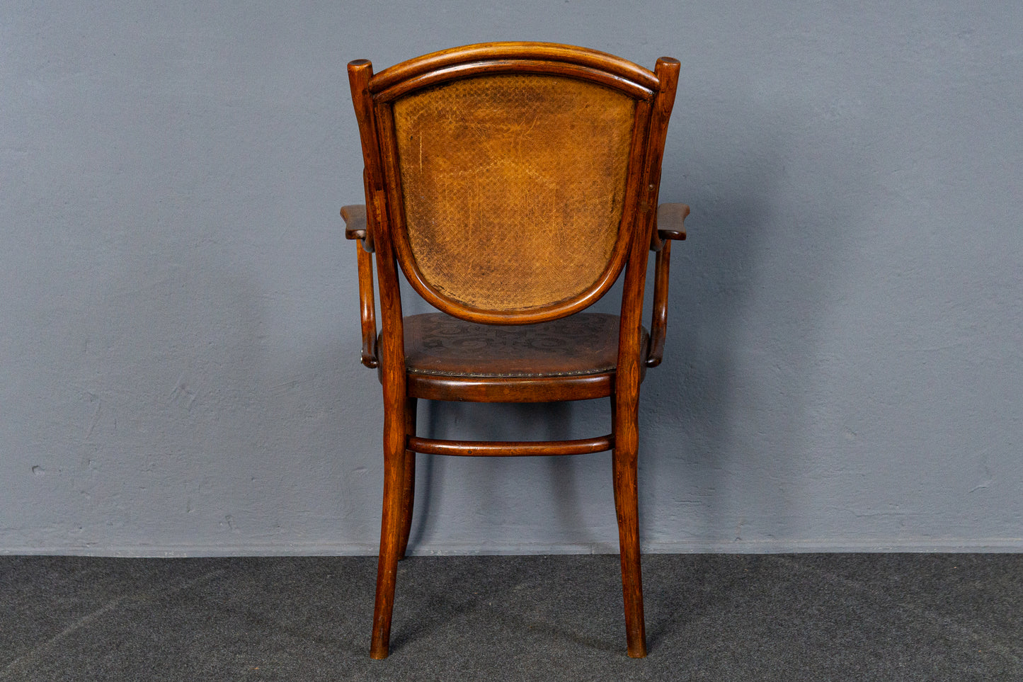 Armlehnenstuhl Stuhl Sessel Antik THONET Tisch Vintage MÖBLINGER 2502_1902