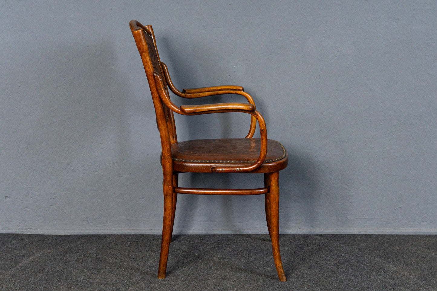 Armlehnenstuhl Stuhl Sessel Antik THONET Tisch Vintage MÖBLINGER 2502_1902