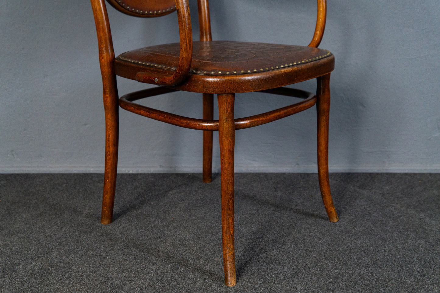 Armlehnenstuhl Stuhl Sessel Antik THONET Tisch Vintage MÖBLINGER 2502_1902