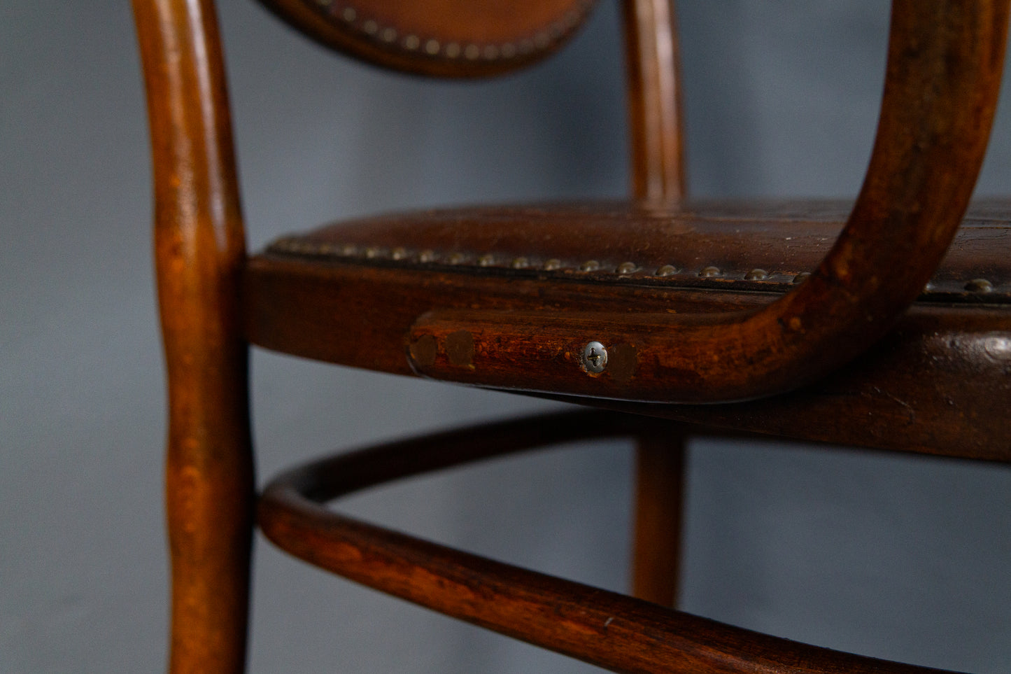 Armlehnenstuhl Stuhl Sessel Antik THONET Tisch Vintage MÖBLINGER 2502_1902