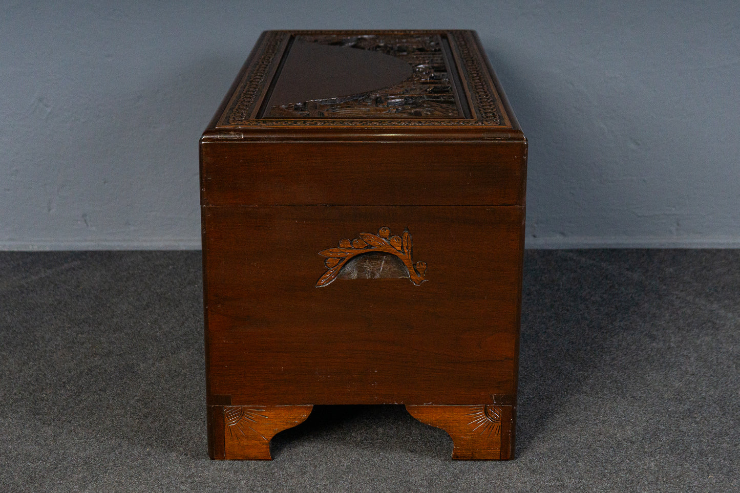 Kiste Truhe Box Asien Kampfer Schrank Vintage Kommode MÖBLINGER 2502_1903