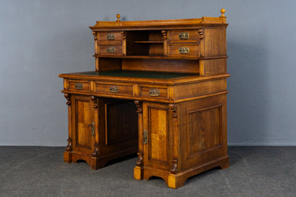 Schreibtisch Desk Sekretär Regal Schrank Vintage Antik MÖBLINGER 2502_1904
