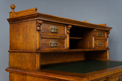Schreibtisch Desk Sekretär Regal Schrank Vintage Antik MÖBLINGER 2502_1904