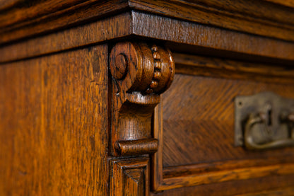 Schreibtisch Desk Sekretär Regal Schrank Vintage Antik MÖBLINGER 2502_1904