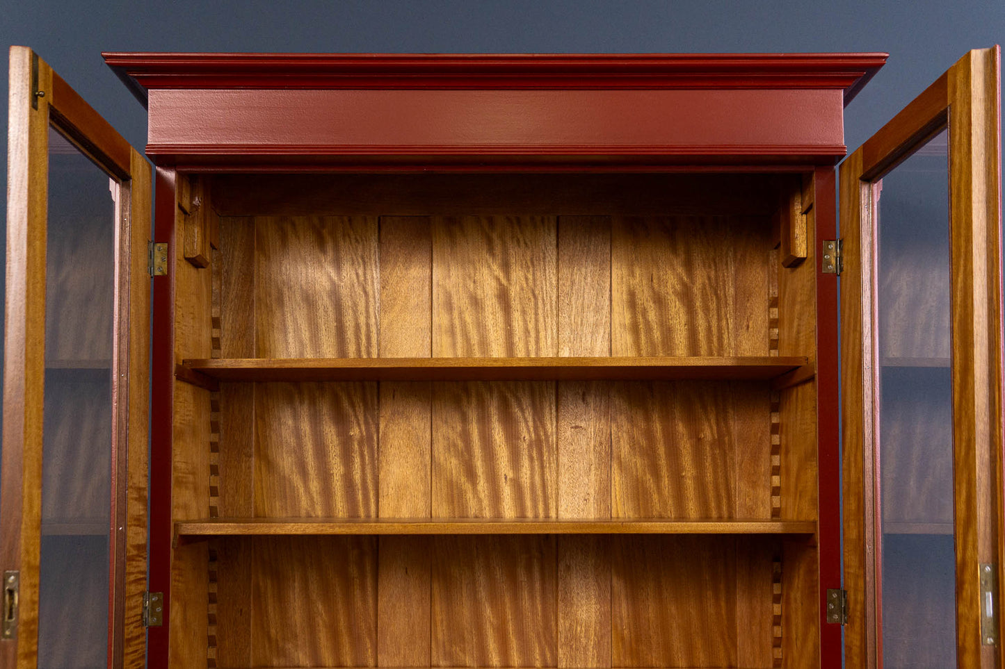 aufgearbeiteter Bücherschrank Schrank Regal Alt Antik MÖBLINGER 2408_0104