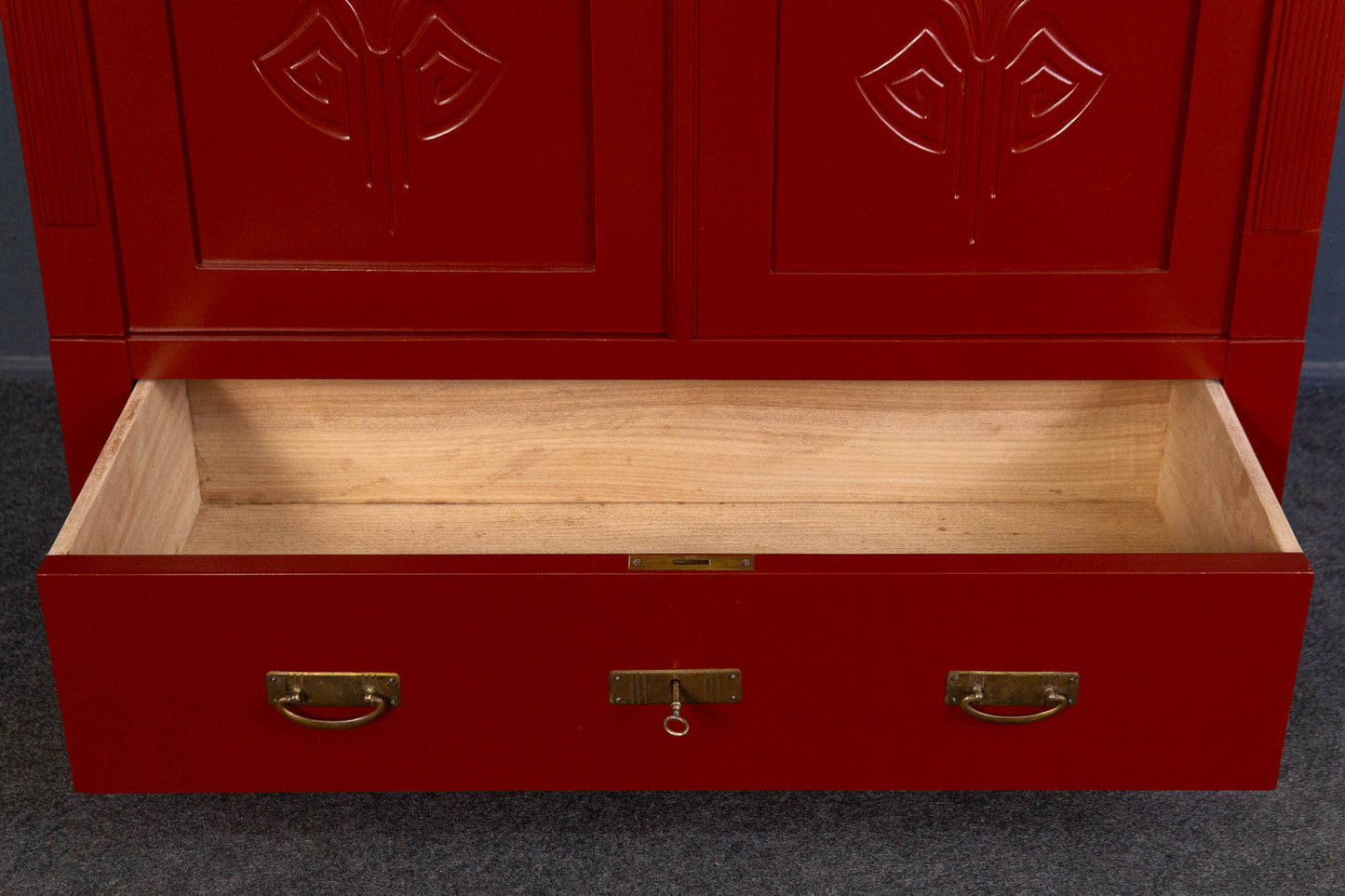 aufgearbeiteter Bücherschrank Schrank Regal Alt Antik MÖBLINGER 2408_0104