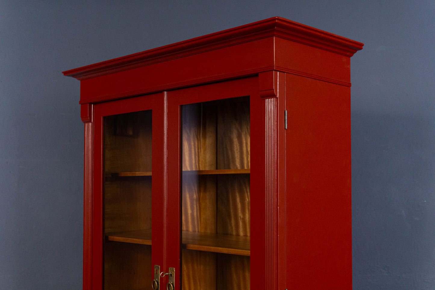 aufgearbeiteter Bücherschrank Schrank Regal Alt Antik MÖBLINGER 2408_0104