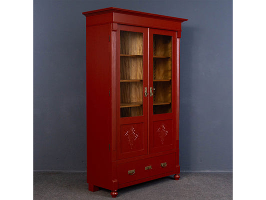aufgearbeiteter Bücherschrank Schrank Regal Alt Antik MÖBLINGER 2408_0104