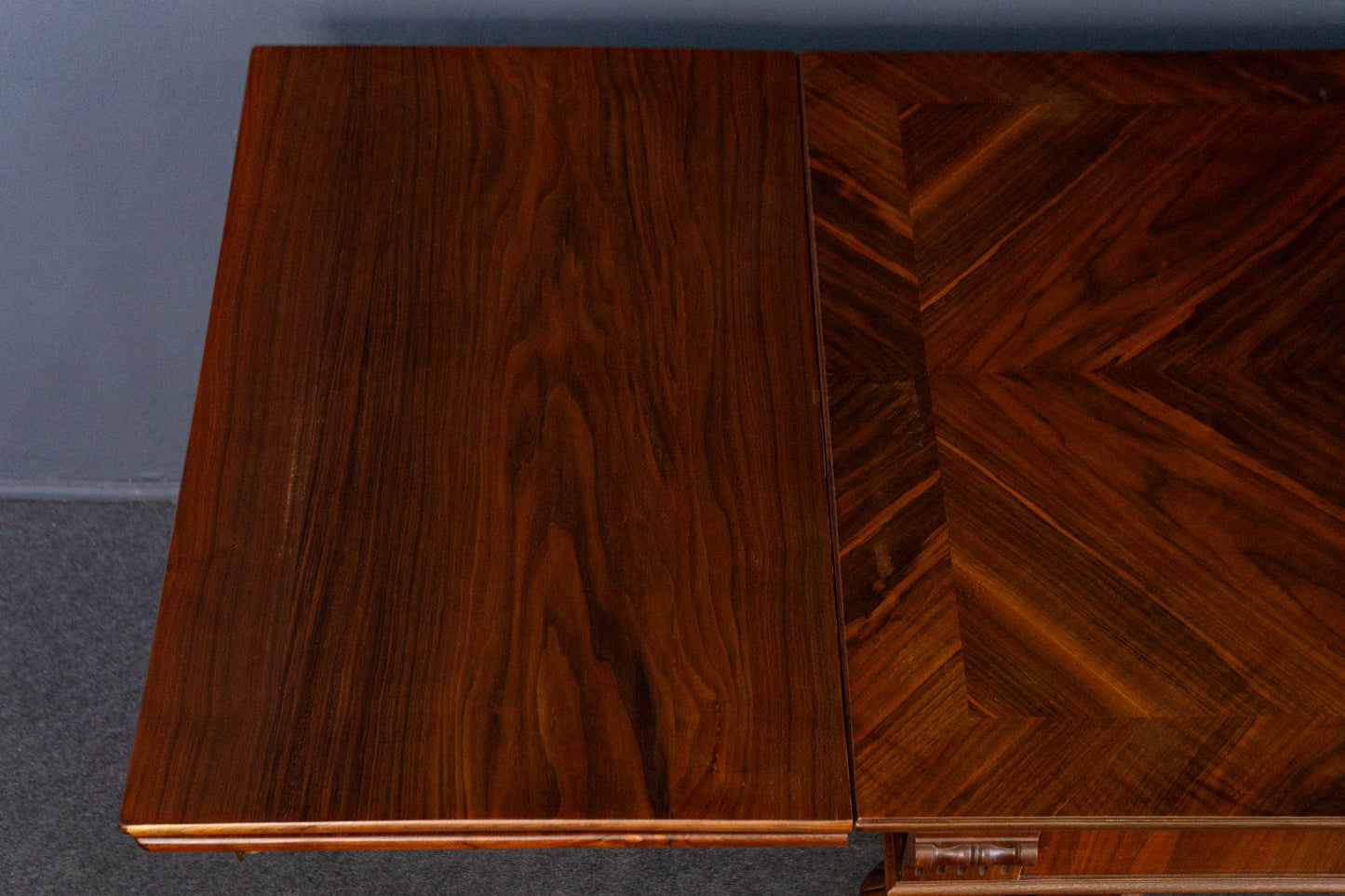 Kulissentisch Tisch Table Tafel Bank Stuhl Alt Antik MÖBLINGER 2408_0105