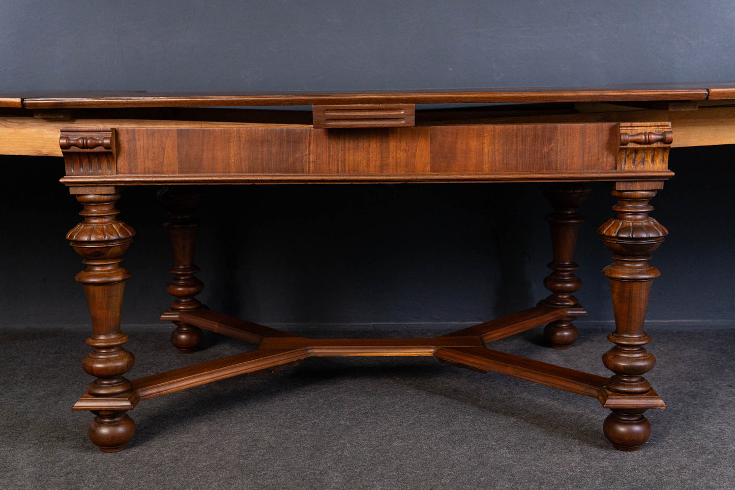 Kulissentisch Tisch Table Tafel Bank Stuhl Alt Antik MÖBLINGER 2408_0105