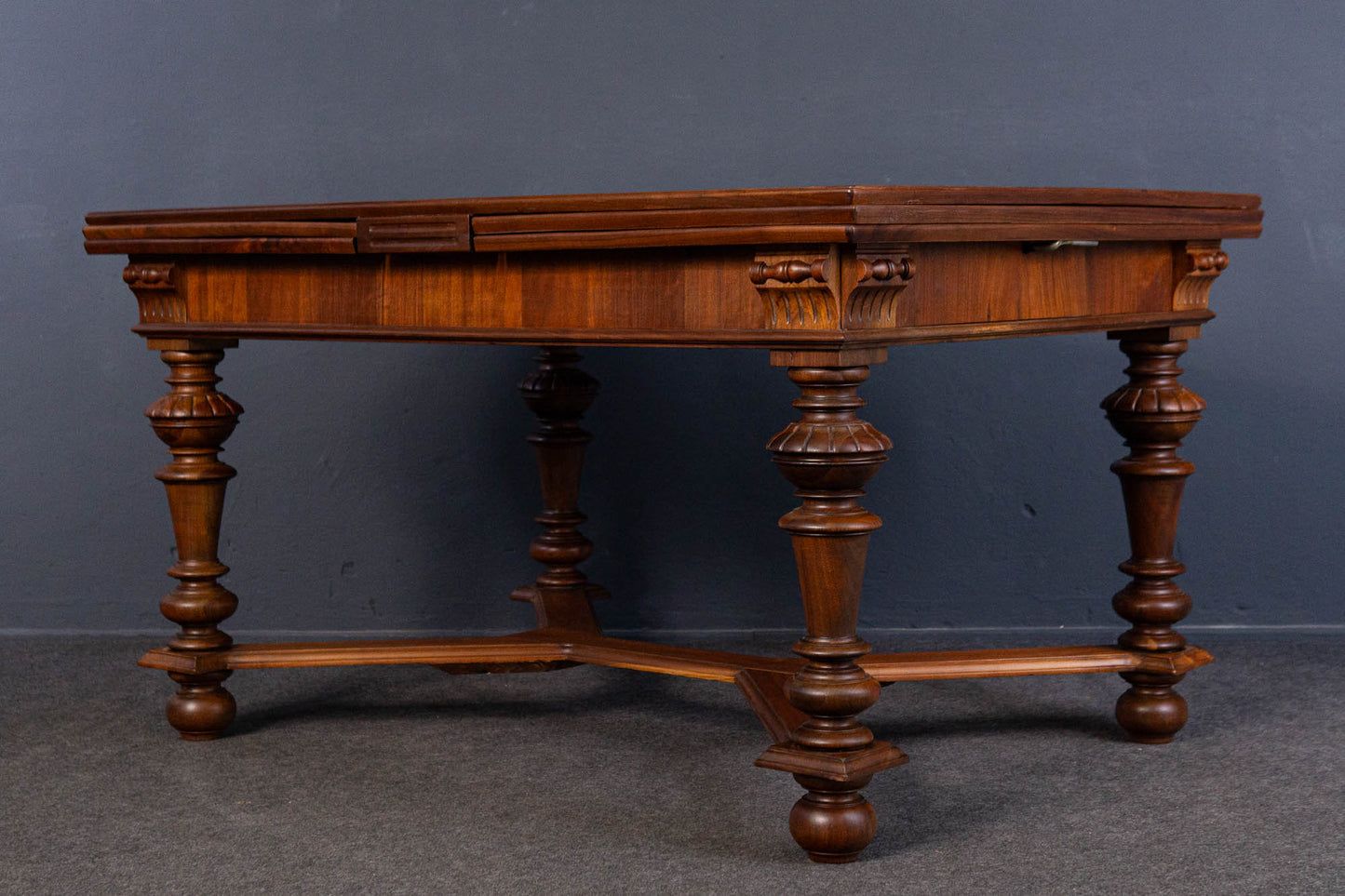 Kulissentisch Tisch Table Tafel Bank Stuhl Alt Antik MÖBLINGER 2408_0105