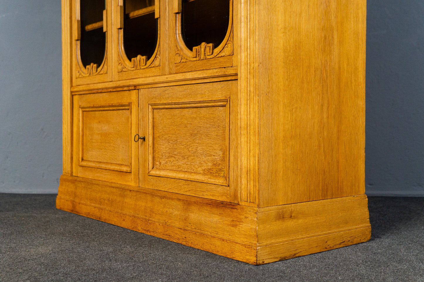 Antik Bücherschrank Regal Kommode Anrichte Schrank Alt MÖBLINGER 2503_0303