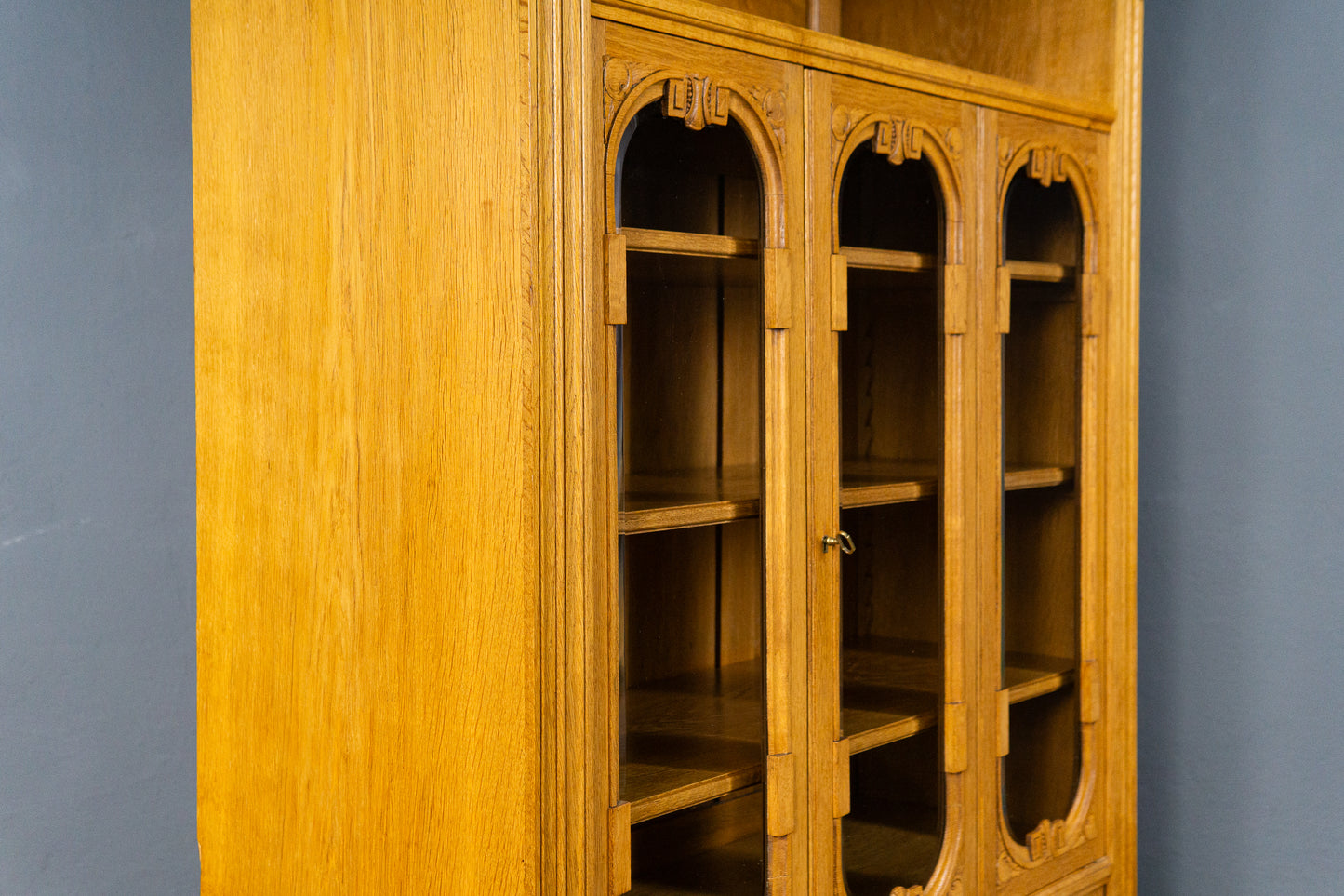 Antik Bücherschrank Regal Kommode Anrichte Schrank Alt MÖBLINGER 2503_0303