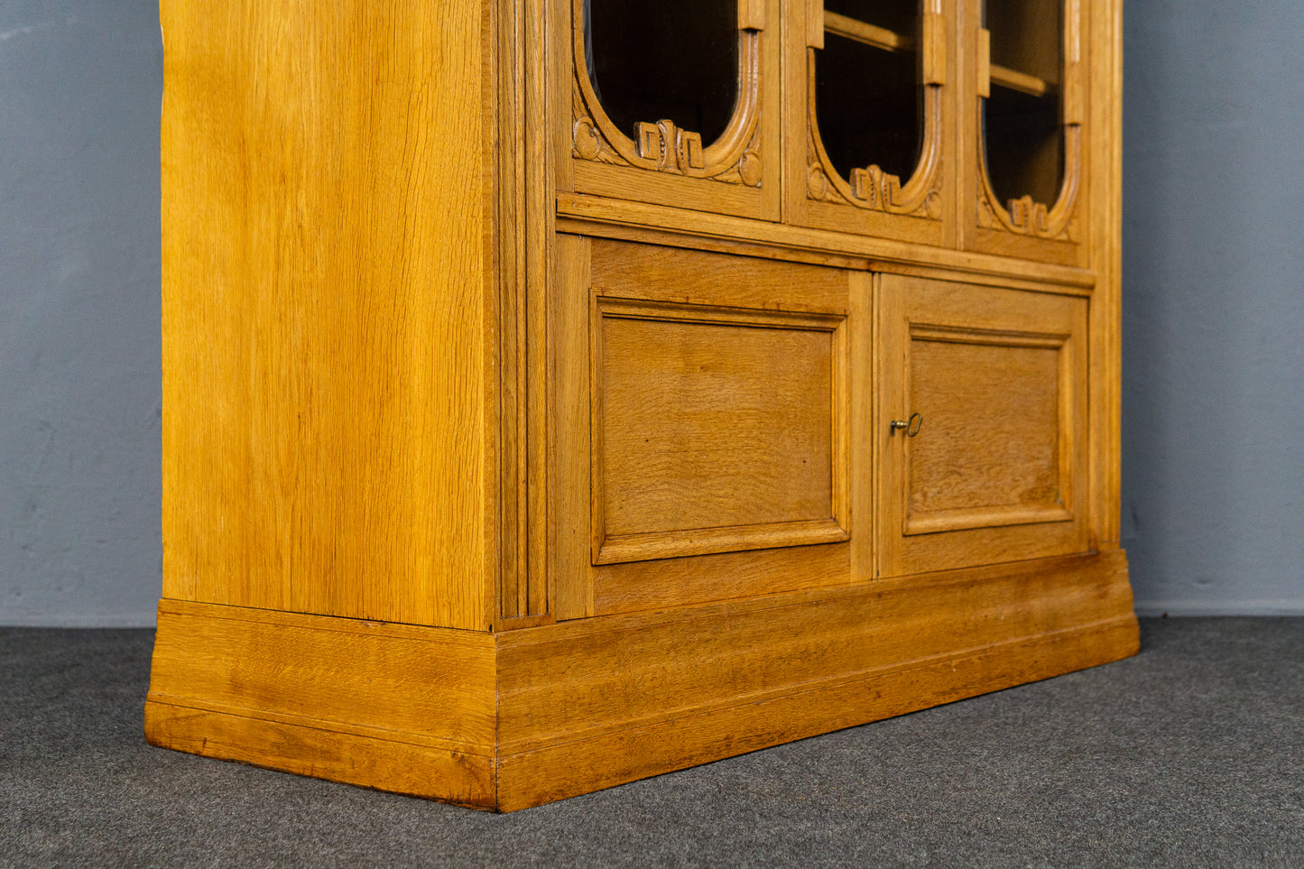 Antik Bücherschrank Regal Kommode Anrichte Schrank Alt MÖBLINGER 2503_0303