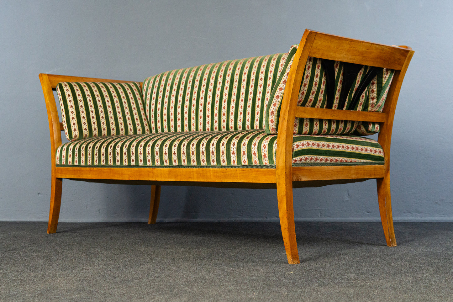 Antik Sofa Couch Sessel Stuhl Lounge Tisch Vintage Alt MÖBLINGER 2503_0601