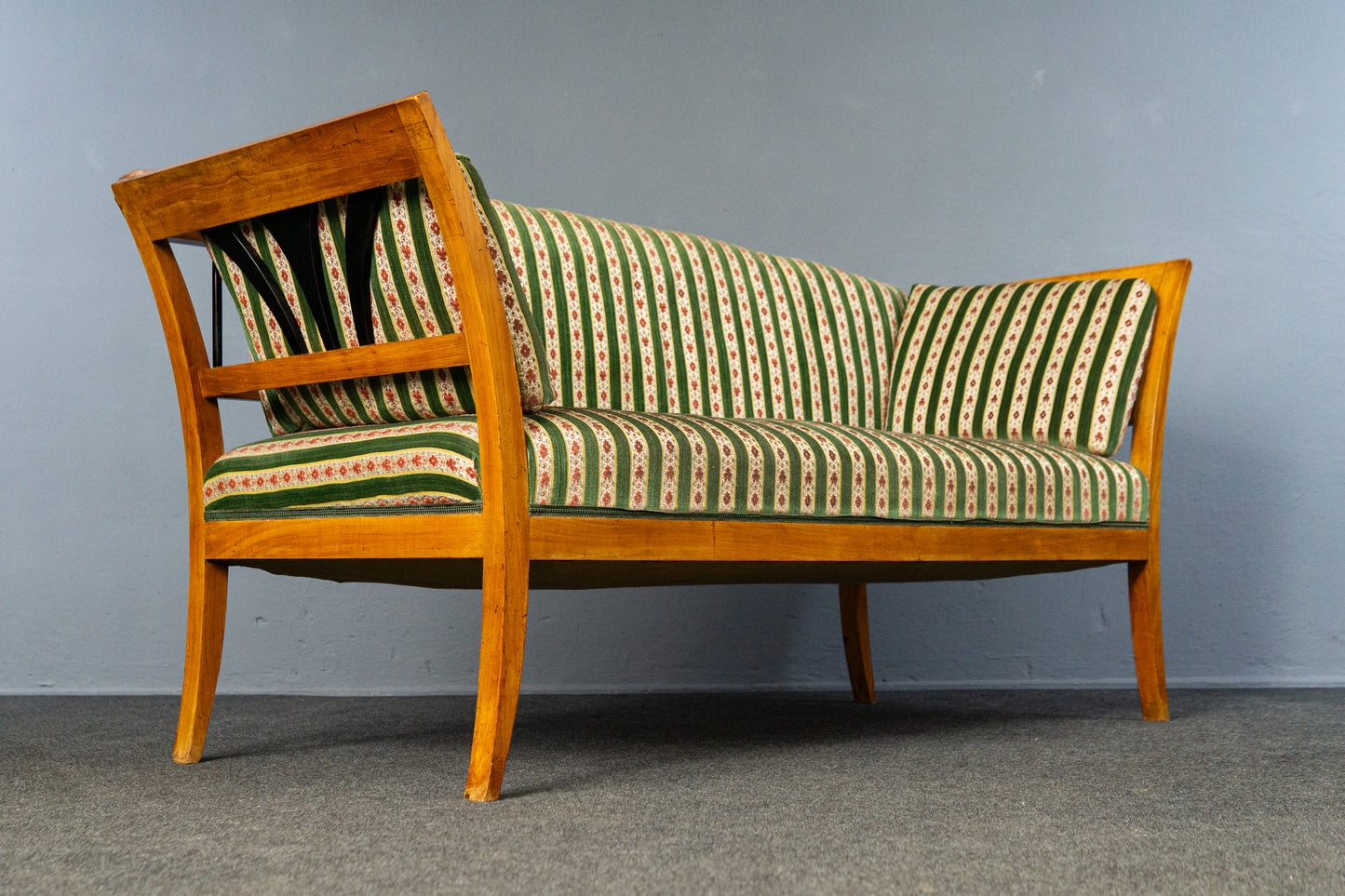 Antik Sofa Couch Sessel Stuhl Lounge Tisch Vintage Alt MÖBLINGER 2503_0601