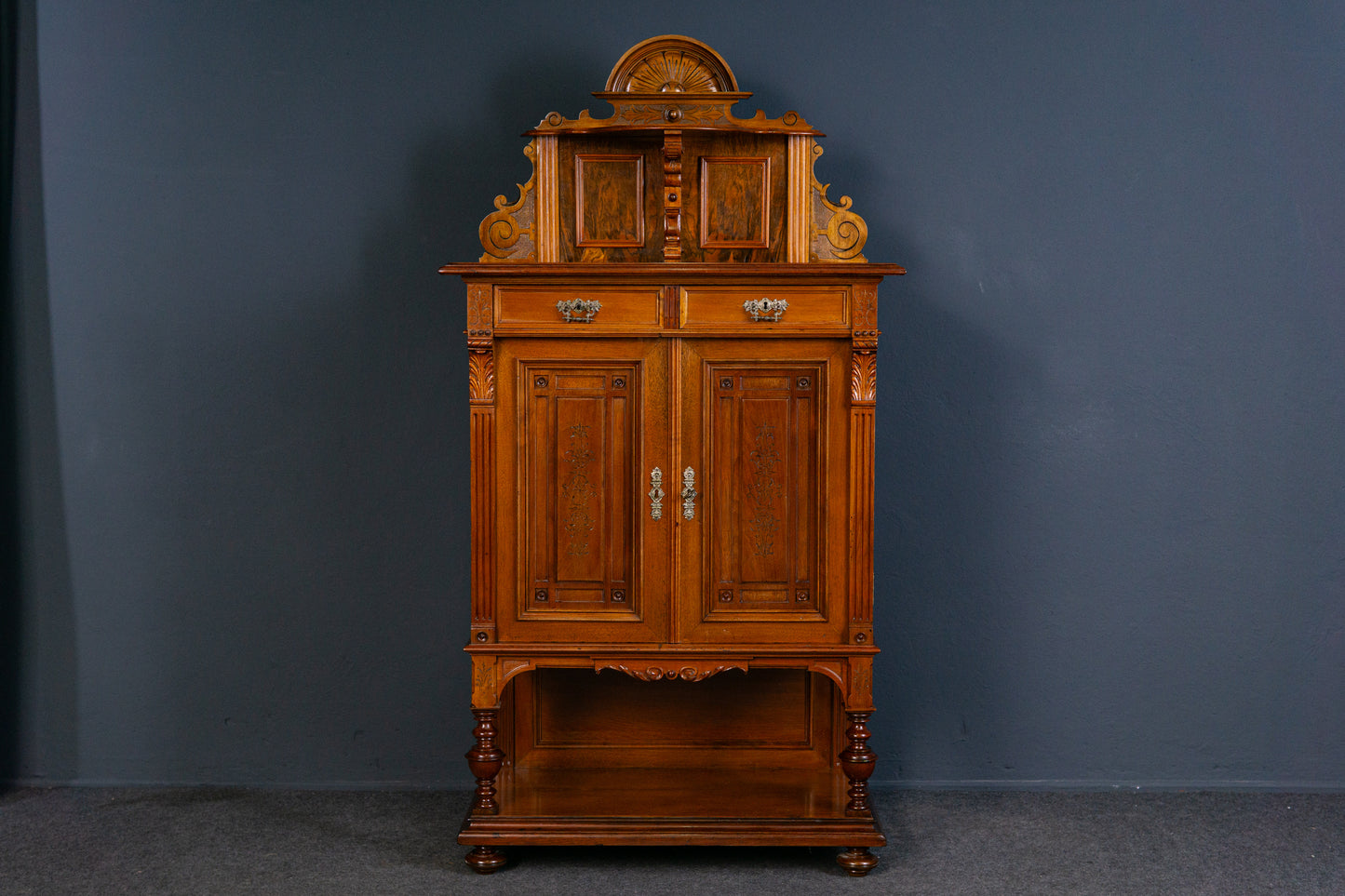 Vertiko Kommode Regal Schrank Buffet Vintage Alt Antik 2309_1301