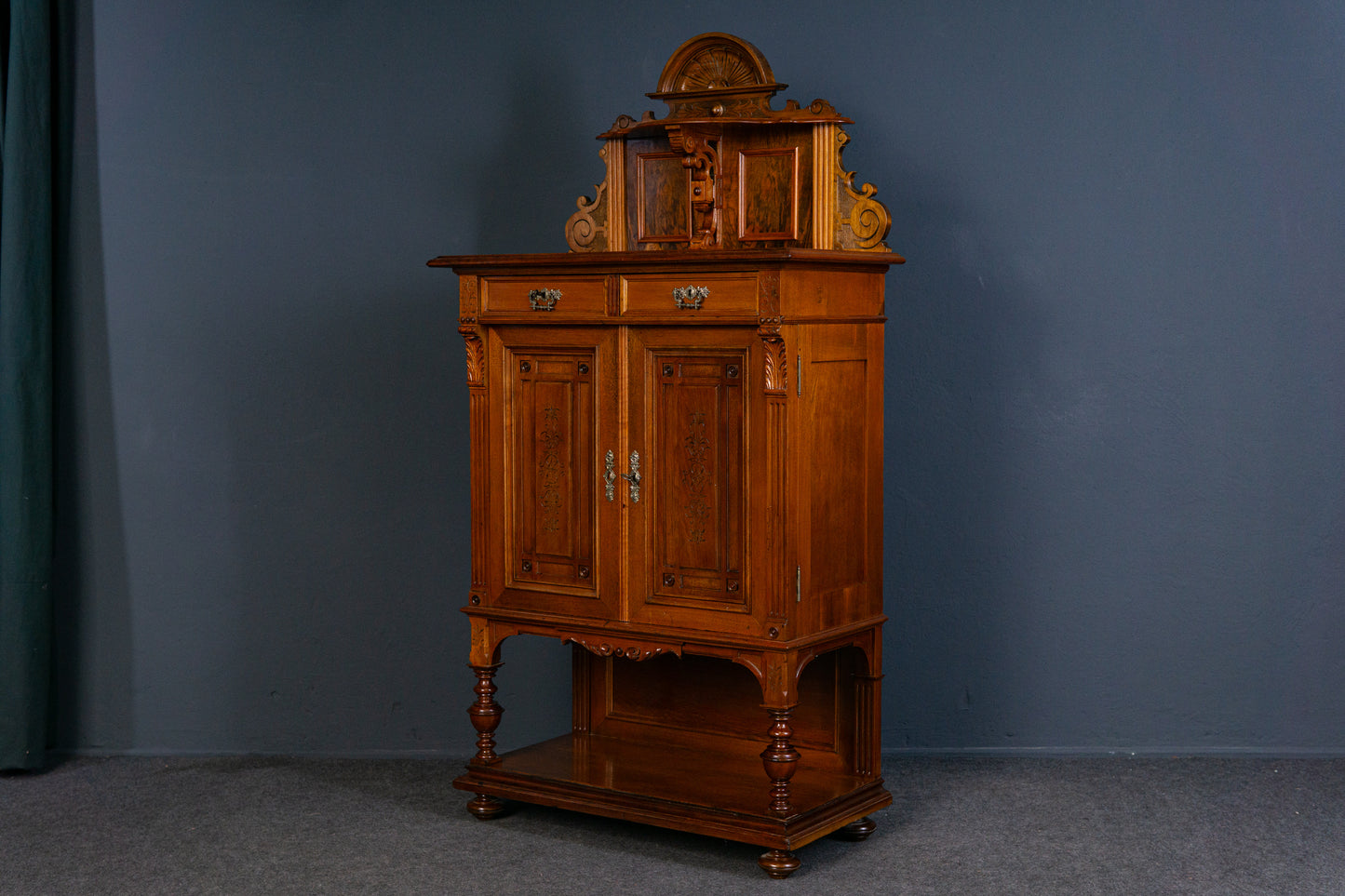 Vertiko Kommode Regal Schrank Buffet Vintage Alt Antik 2309_1301