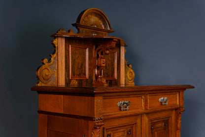 Vertiko Kommode Regal Schrank Buffet Vintage Alt Antik 2309_1301