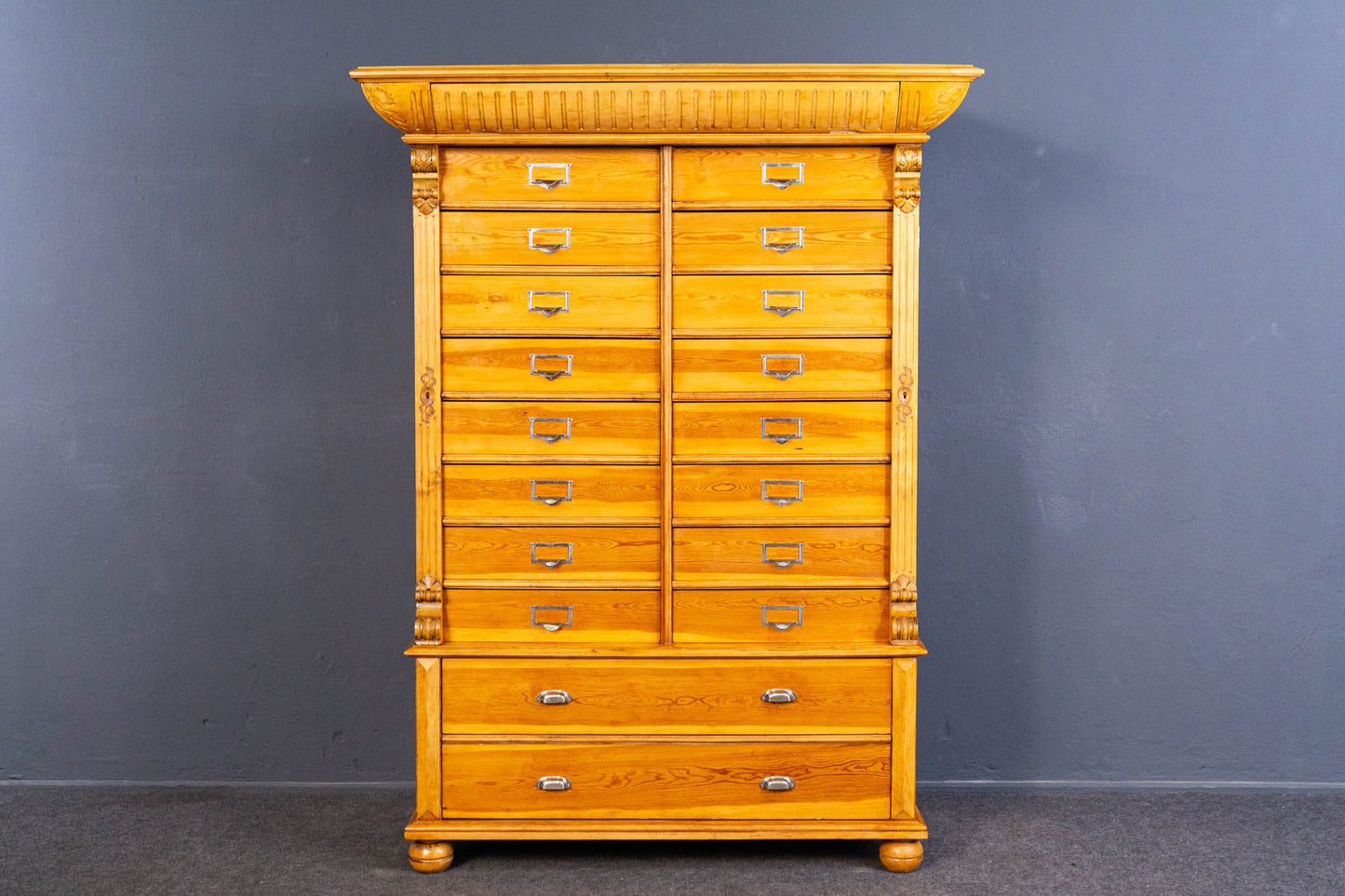 Apothekerschrank Kommode Schrank Regal Vertiko Alt Antik MÖBLINGER 2408_0702