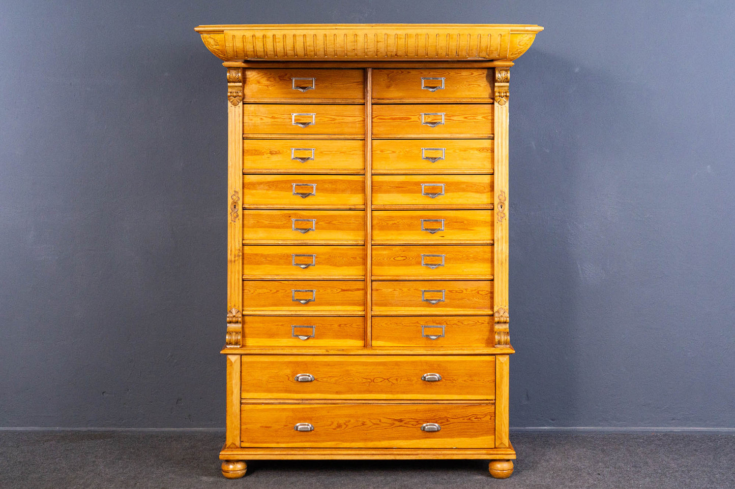 Apothekerschrank Kommode Schrank Regal Vertiko Alt Antik MÖBLINGER 2408_0702