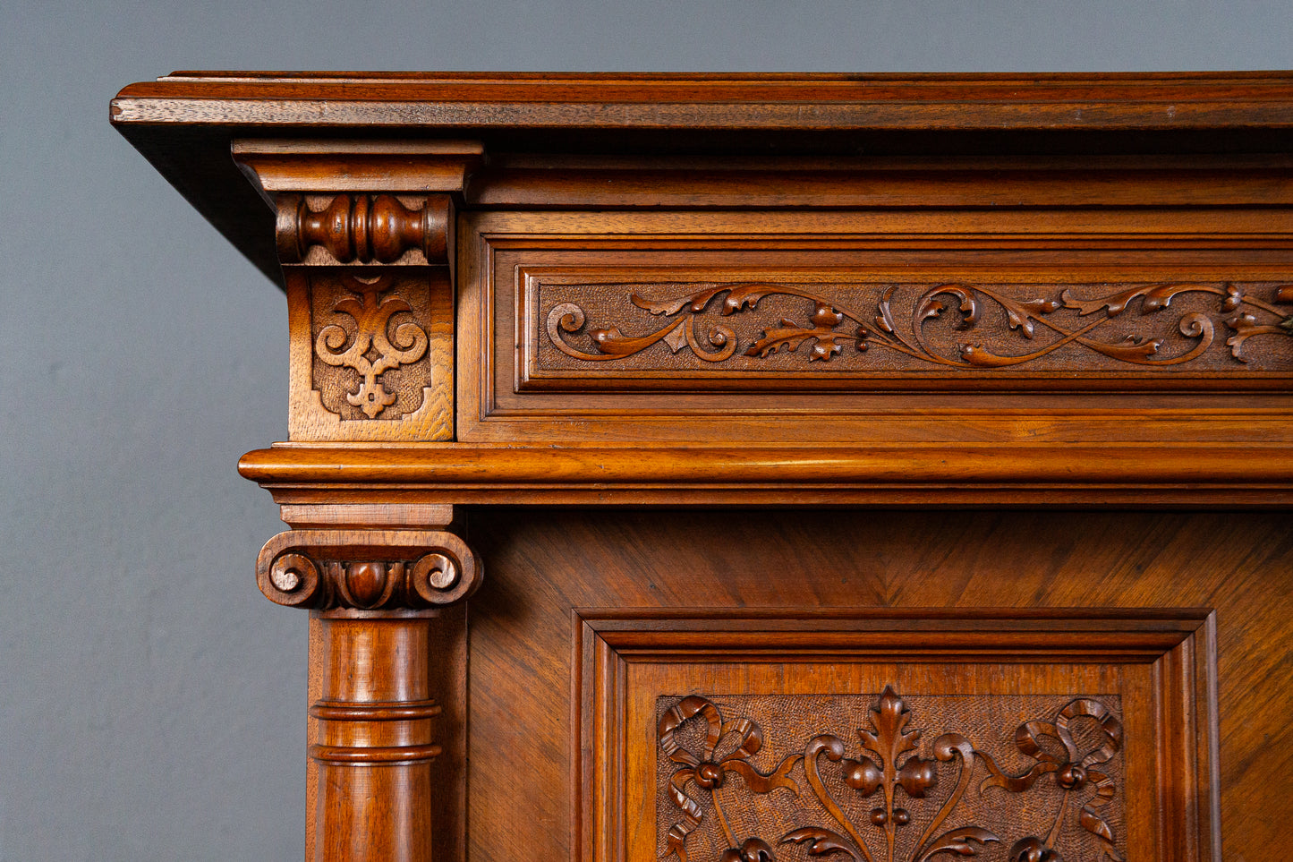 Vitrine Regal Bücherschrank Schrank Kommode Vintage Alt MÖBLINGER 2503_1201