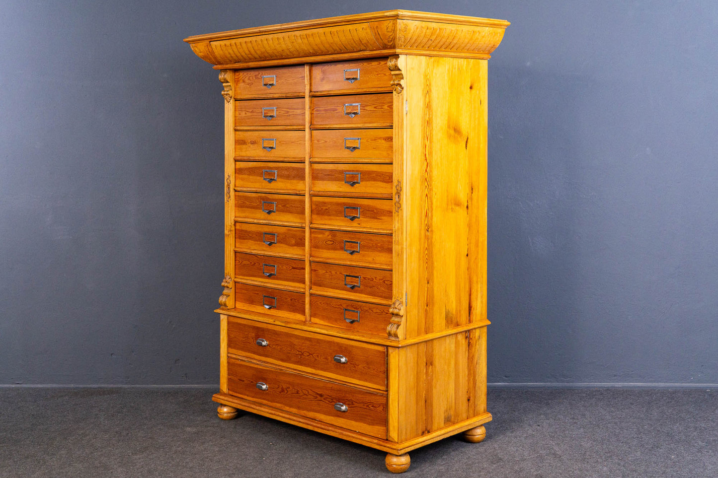 Apothekerschrank Kommode Schrank Regal Vertiko Alt Antik MÖBLINGER 2408_0702