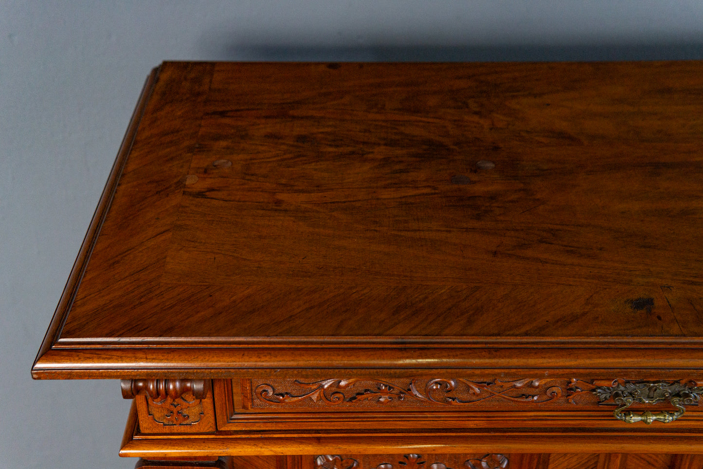 Vitrine Regal Bücherschrank Schrank Kommode Vintage Alt MÖBLINGER 2503_1201