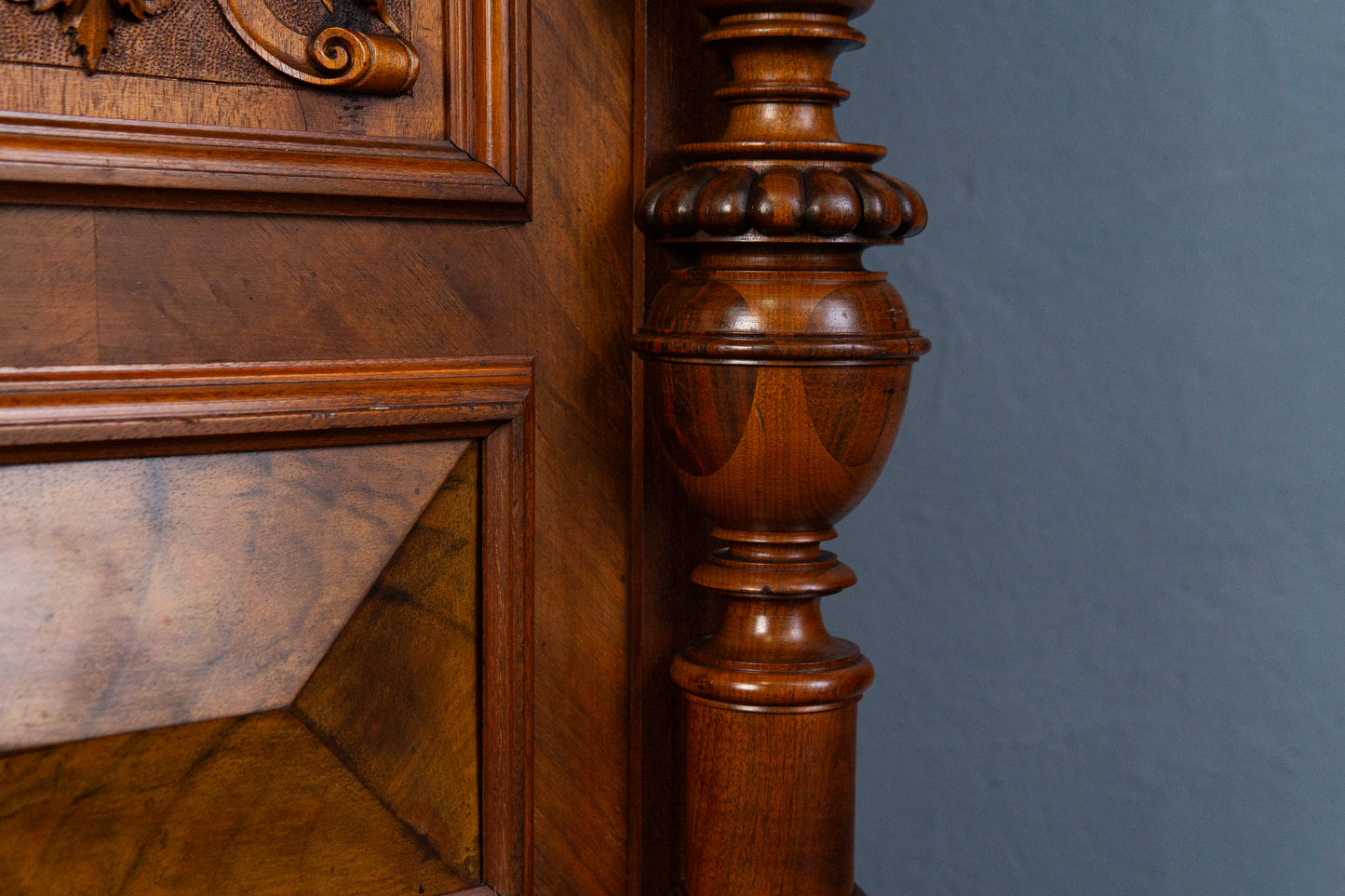 Vitrine Regal Bücherschrank Schrank Kommode Vintage Alt MÖBLINGER 2503_1201