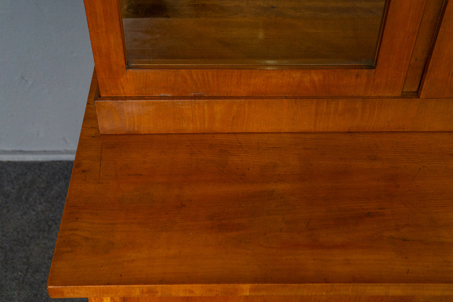 Vitrine Regal Bücherschrank Schrank Kommode Vintage Alt MÖBLINGER