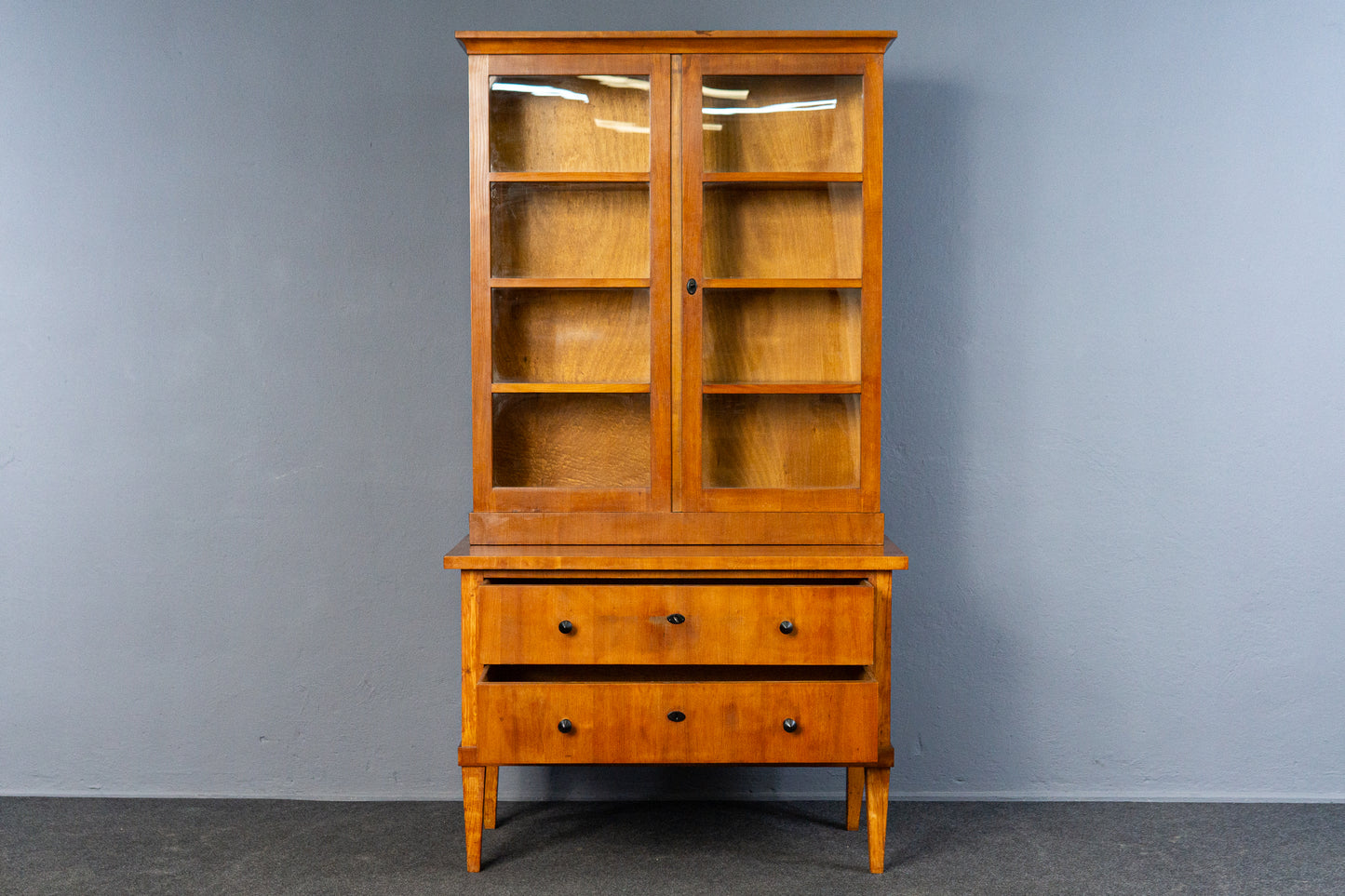 Vitrine Regal Bücherschrank Schrank Kommode Vintage Alt MÖBLINGER