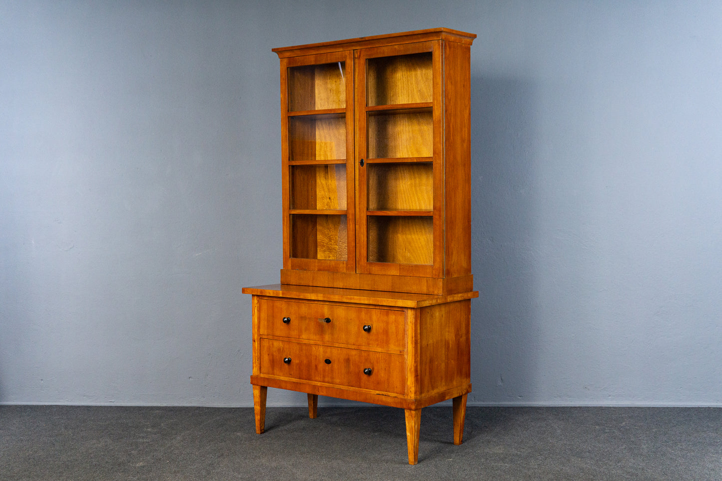 Vitrine Regal Bücherschrank Schrank Kommode Vintage Alt MÖBLINGER