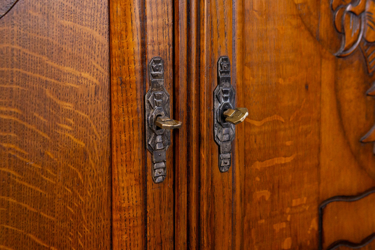 Anrichte Vintage Buffet Schrank Regal Vitrine Alt Antik MÖBLINGER 2408_0803