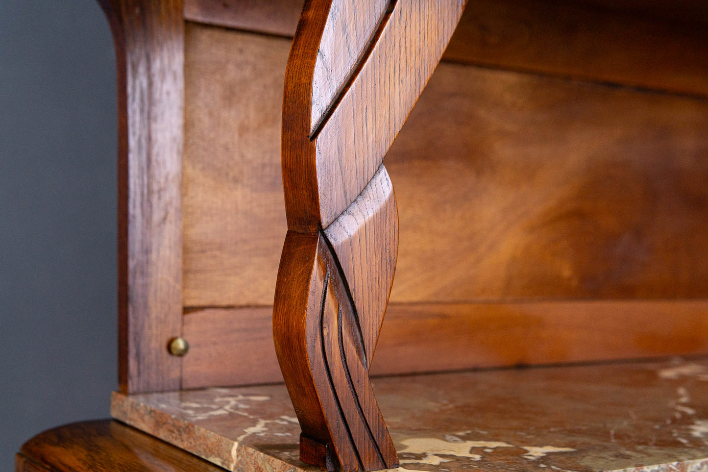 Anrichte Vintage Buffet Schrank Regal Vitrine Alt Antik MÖBLINGER 2408_0803