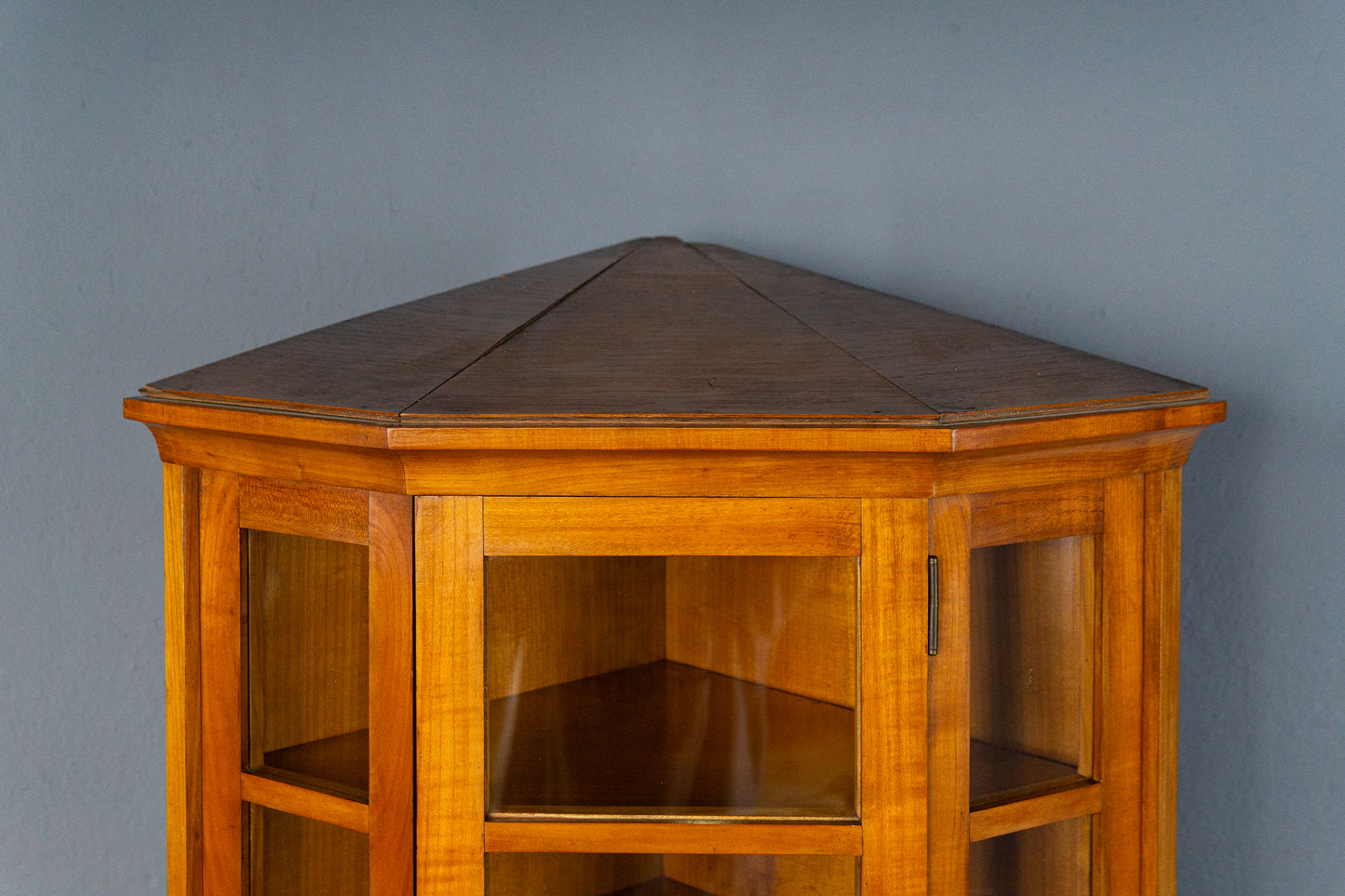 Vintage Eckeschrank Vitrine Schrank Kommode Antik Alt MÖBLINGER 2503_2401
