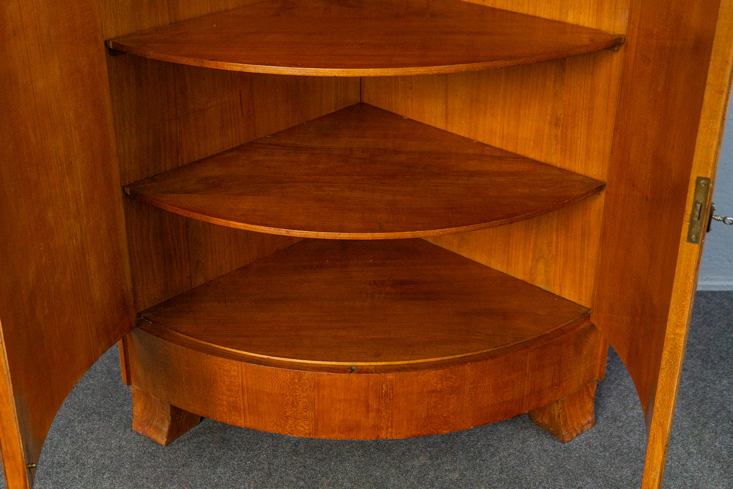 Vintage Eckeschrank Vitrine Schrank Kommode Antik Alt MÖBLINGER 2503_2401