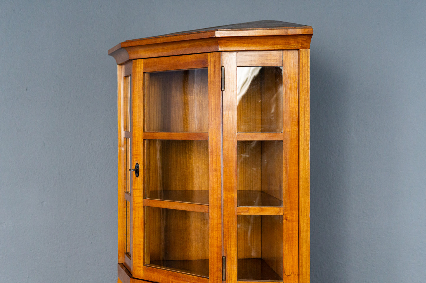 Vintage Eckeschrank Vitrine Schrank Kommode Antik Alt MÖBLINGER 2503_2401
