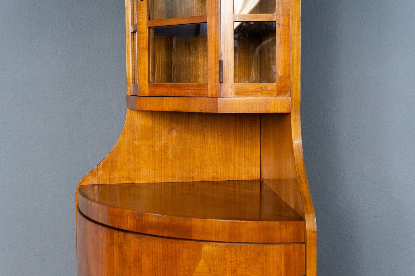 Vintage Eckeschrank Vitrine Schrank Kommode Antik Alt MÖBLINGER 2503_2401