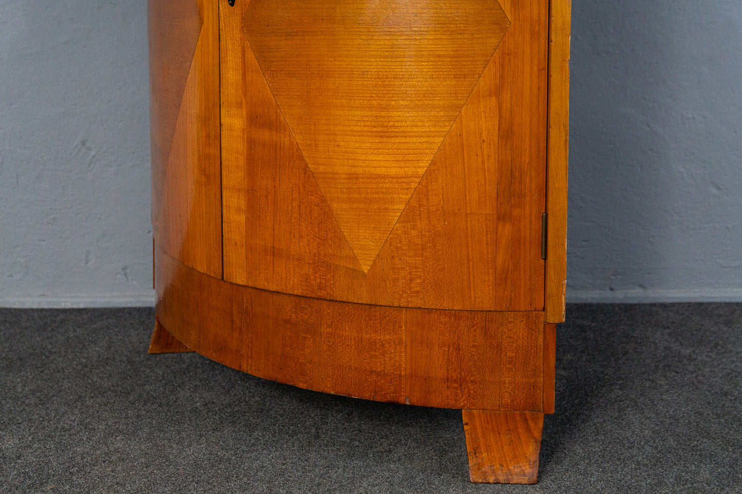 Vintage Eckeschrank Vitrine Schrank Kommode Antik Alt MÖBLINGER 2503_2401