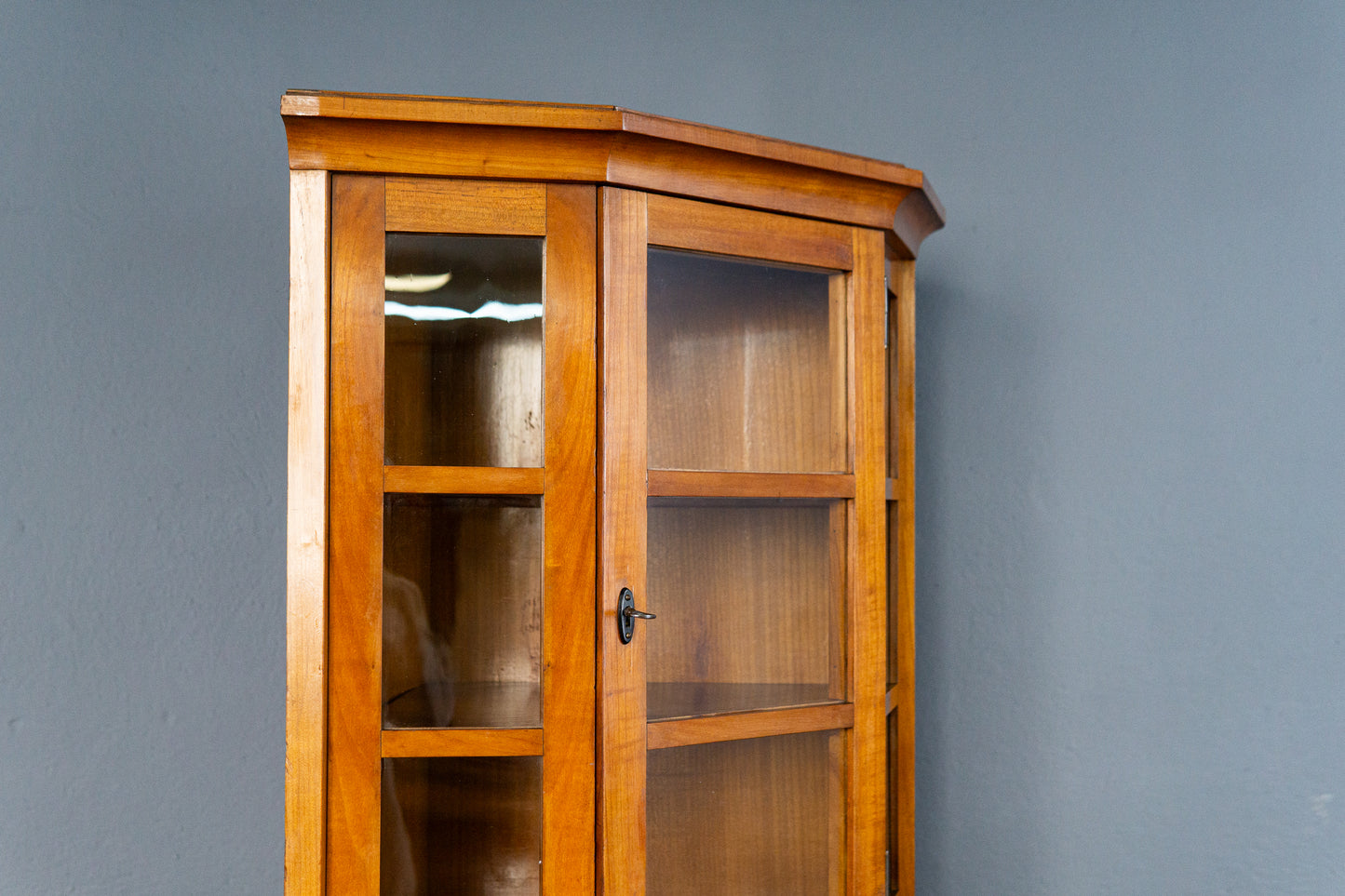 Vintage Eckeschrank Vitrine Schrank Kommode Antik Alt MÖBLINGER 2503_2401