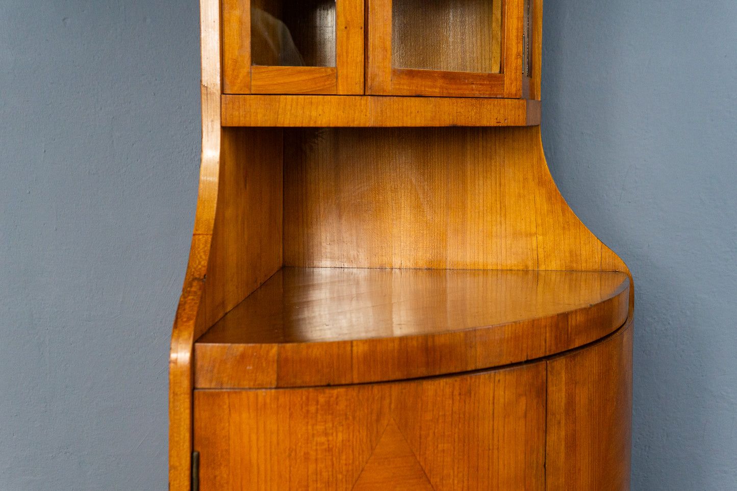 Vintage Eckeschrank Vitrine Schrank Kommode Antik Alt MÖBLINGER 2503_2401