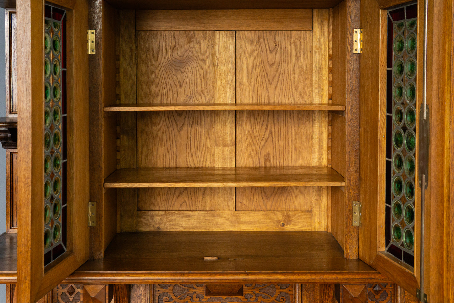 Antik Buffet Schrank Kommode Regal Anrichte Vitrine Alt MÖBLINGER 2503_2402