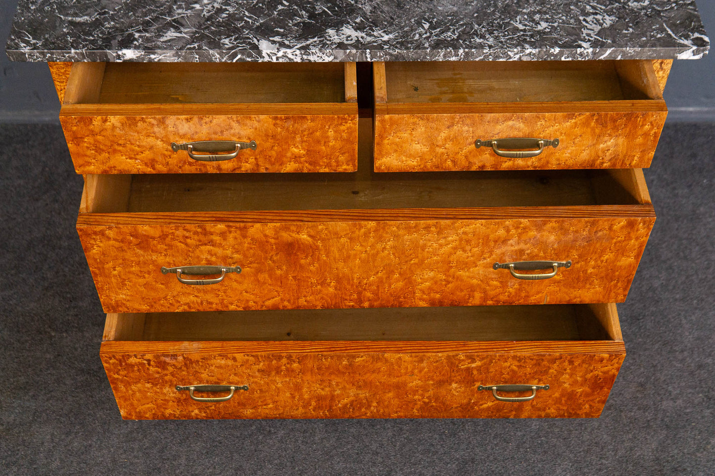 Vintage Spiegel Kommode Schrank Anrichte Regal Alt Antik MÖBLINGER 2408_1502